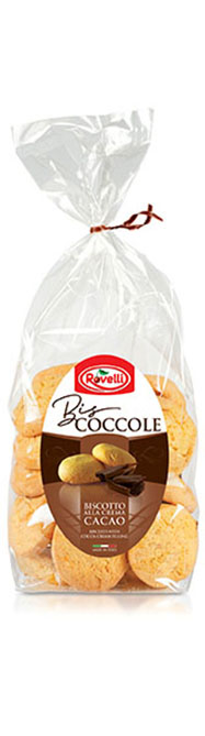 BISCOCCOLE-CACAO BisCOCCOLE in Busta - Biscotti Crema Cacao 250g