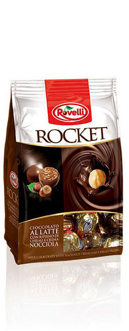 Busta Autoportante Praline Rocket da 300g