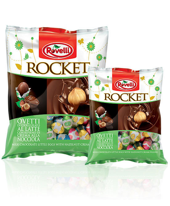 Ovetti Rocket - Sacchetto da 1000g e da 130g