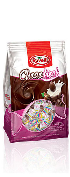 Ovetti Chocofiock - Busta Autoportante da 300g