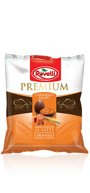 Maxi Ovetti Premium - Busta Maxi Ovetti al Caramello Salato da 115g